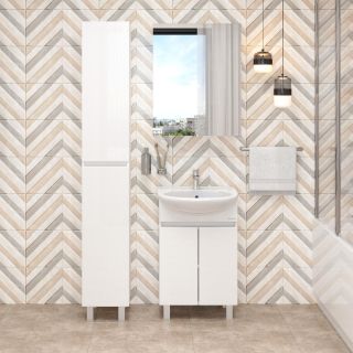 Напольная тумба под раковину Onika Милтон 106146 60см белый